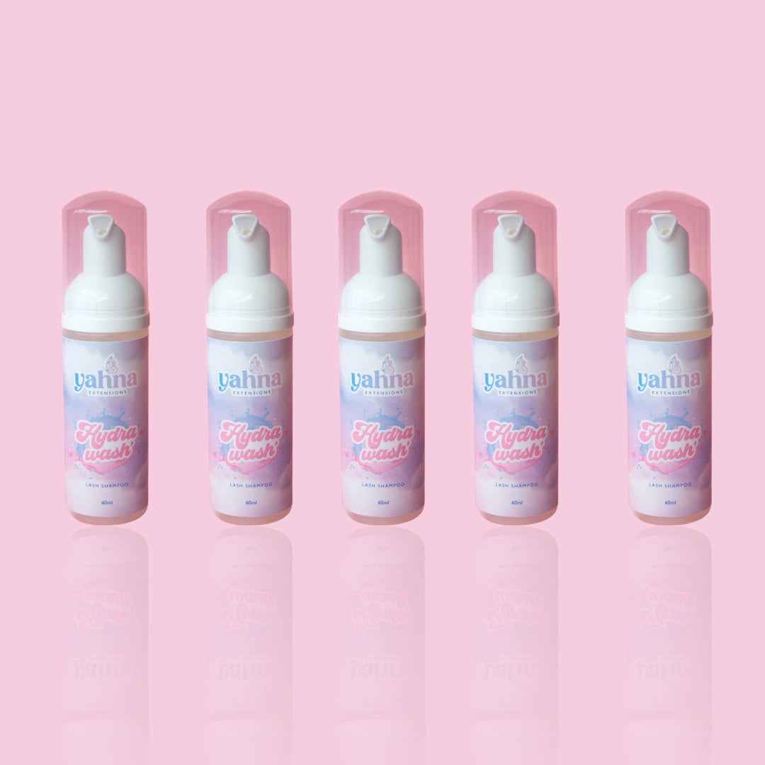 Hydra Wash - Lot de 5 shampoings de cils