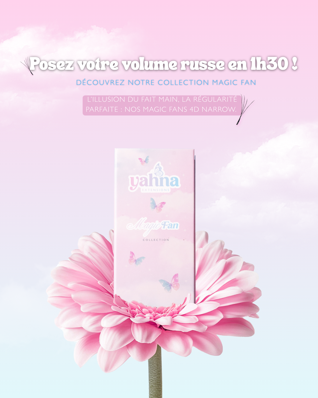 Collection Magic Fan - Volume russe narrow W/U